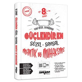 8. Sınıf Güçlendiren Sözel Sayısal Mantık Soru Bankası-Ankara Yayınları