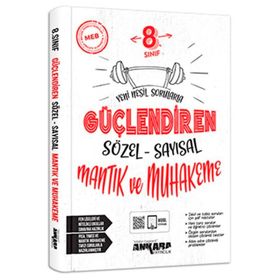 8. Sınıf Güçlendiren Sözel Sayısal Mantık Soru Bankası-Ankara Yayınları