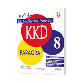 8. Sınıf Haftalık Kazanım Kavrama Denemeleri Paragraf Kurmay Yayınları