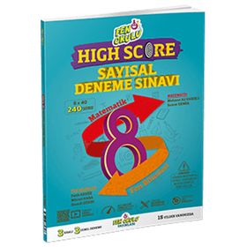 8. Sınıf High Score LGS Sayısal Deneme Sınavı Fen Okulu Yayınları