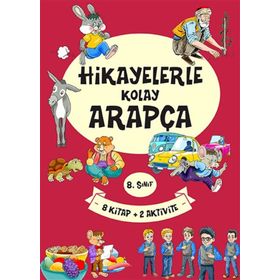 8. Sınıf Hikayelerle Kolay Arapça 8 Kitap + 2 Aktivite Yuva Yayınları