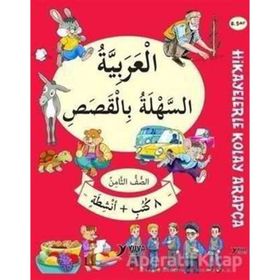 8. Sınıf Hikayelerle Kolay Arapça 8 Kitap + 2 Aktivite Yuva Yayınları