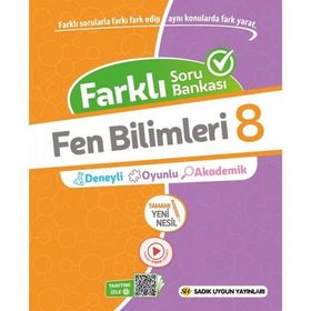 8. Sınıf Hızlı İsem Fen Bilimleri Soru Bankası Farklı İsem