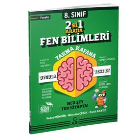8. Sınıf İkisi Bir Arada Fen Bilimleri Soru Bankası Arı Yayınları