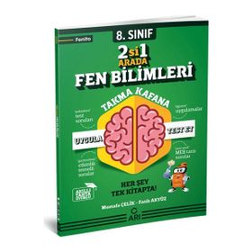 8. Sınıf İkisi Bir Arada Fen Bilimleri Soru Bankası Arı Yayınları