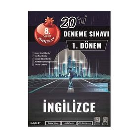 8. Sınıf İngilizce 1. Dönem Mod 20 Deneme - Nartest Yayınları