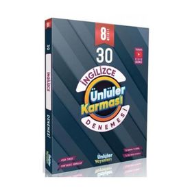 8. Sınıf İngilizce 30 Deneme - Ünlüler Karması