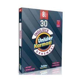 8. Sınıf İngilizce 30 Deneme - Ünlüler Karması