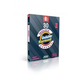 8. Sınıf İngilizce 30 Deneme - Ünlüler Yayınları