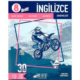 8.Sınıf İngilizce 30 lu Deneme Drift Serisi-Son Viraj Yayınları