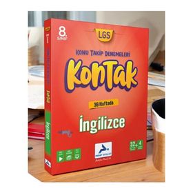 8. Sınıf İngilizce 36'lı Kontak Deneme PRF Paraf Yayınları