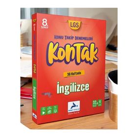 8. Sınıf İngilizce 36'lı Kontak Deneme PRF Paraf Yayınları