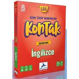 8. Sınıf İngilizce 36'lı Kontak Deneme PRF Paraf Yayınları