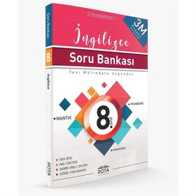 8. Sınıf İngilizce 3M Prestij Soru Bankası-Rota Yayınları