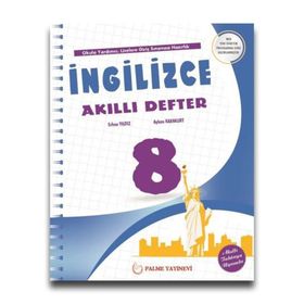 8. Sınıf İngilizce Akıllı Defter Palme Yayınları