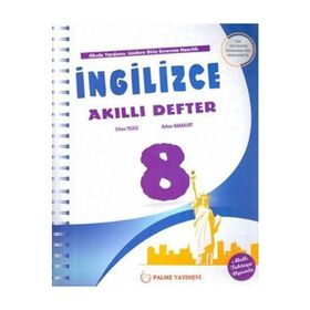 8. Sınıf İngilizce Akıllı Defter Palme Yayınları
