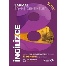 8. Sınıf İngilizce Branş Deneme Fikribilim Yayınları