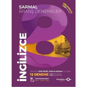 8. Sınıf İngilizce Branş Deneme Fikribilim Yayınları