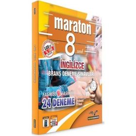 8. Sınıf İngilizce Branş Deneme Sınavı - Maraton Yayıncılık