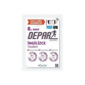 8. Sınıf İngilizce Depar Yeterlilik Paketi - Bilfen Yayınları