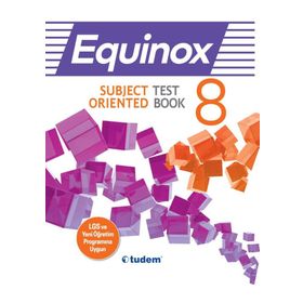 8. Sınıf İngilizce Equinox Subject Oriented Test Book Tudem Yayınları