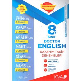 8. Sınıf İngilizce Fark Var Kazanım Takip Denemeleri Kva Yayınları