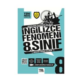 8. Sınıf İngilizce Fenomeni Soru Bankası-Tandem Yayınları