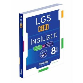 8. Sınıf İngilizce Gibi Soru Bankası+Yaprak Test-Tambilgi Yayınları
