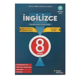 8. Sınıf İngilizce Kazanım Odaklı Çalışma Kitabı-Doğan Akademi Yayınları