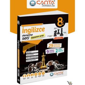8. Sınıf İngilizce Kazanım Sıralı Deneme Seti - Çanta Yayınları