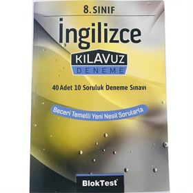 8. Sınıf İngilizce Kılavuz Deneme-Blok Test Yayınları