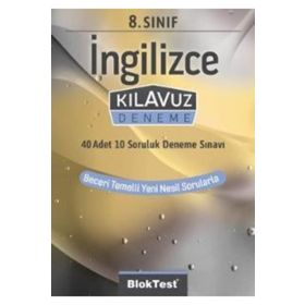8. Sınıf İngilizce Kılavuz Deneme-Blok Test Yayınları