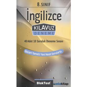 8. Sınıf İngilizce Kılavuz Deneme-Bloktest Yayınları