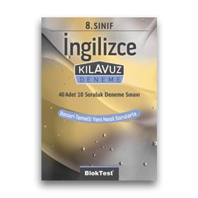 8. Sınıf İngilizce Kılavuz Deneme-Bloktest Yayınları