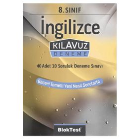 8. Sınıf İngilizce Kılavuz Deneme-Bloktest Yayınları