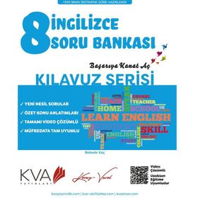 8. Sınıf İngilizce Kılavuz Serisi Soru Bankası-Kva Yayınları