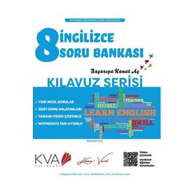 8. Sınıf İngilizce Kılavuz Serisi Soru Bankası-Kva Yayınları