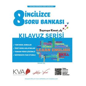 8. Sınıf İngilizce Kılavuz Serisi Soru Bankası-Kva Yayınları
