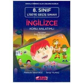 8. Sınıf İngilizce Konu Anlatımlı Kitap - Esen Yayınları