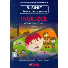 8. Sınıf İngilizce Konu Anlatımlı Kitap - Esen Yayınları