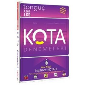 8. Sınıf İngilizce Kotası Kota Konu Taramaları Tonguç Akademi Yayınları