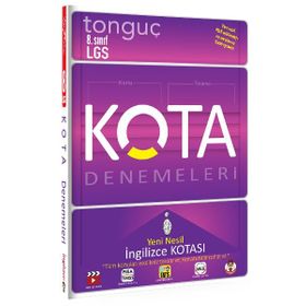 8. Sınıf İngilizce Kotası Kota Konu Taramaları Tonguç Akademi Yayınları