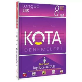 8. Sınıf İngilizce Kotası Kota Konu Taramaları Tonguç Akademi Yayınları