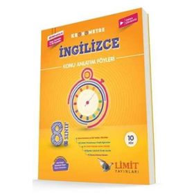 8. Sınıf İngilizce Kronometre Konu Anlatım Föyleri-Limit Yayınları