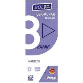 8. Sınıf İngilizce Kutu Test Kollektif Pergel Yayınları