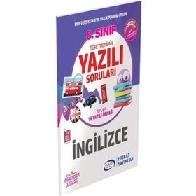 8.sınıf Ingilizce Öğretmenimin Yazılı Soruları Murat Yayınları