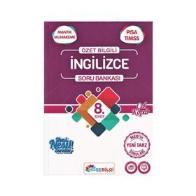 8. Sınıf İngilizce Özet Bilgili Soru Bankası Köşebilgi Yayınları