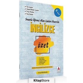 8.sınıf İngilizce Özet Delta Kültür Yayınları