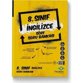 8. Sınıf İngilizce Sörf Soru Bankası-FikriBilim Yayınları