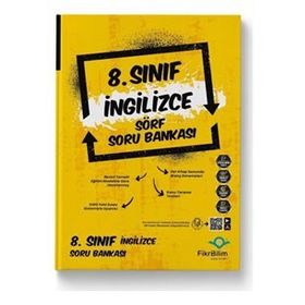 8. Sınıf İngilizce Sörf Soru Bankası-FikriBilim Yayınları